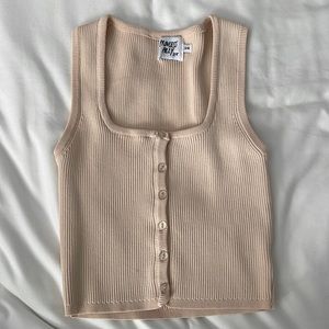 NWOT Tan Tanktop